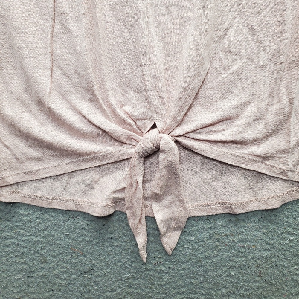Lot of 3 Loft Lou & Grey T-Shirt Top Womens Small Multi Short Sleeve Twist Hem - Picture 4 of 14